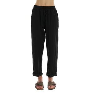 PANTALONE IN COTONE NERO